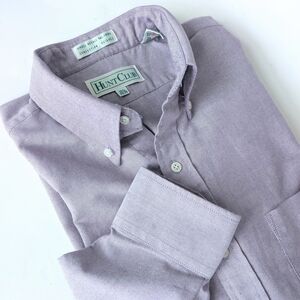 Hunt Club Men’s Light Lavender Button-Down Shirt